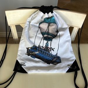 Fortnite OG Battle Bus Drawstring Backpack
